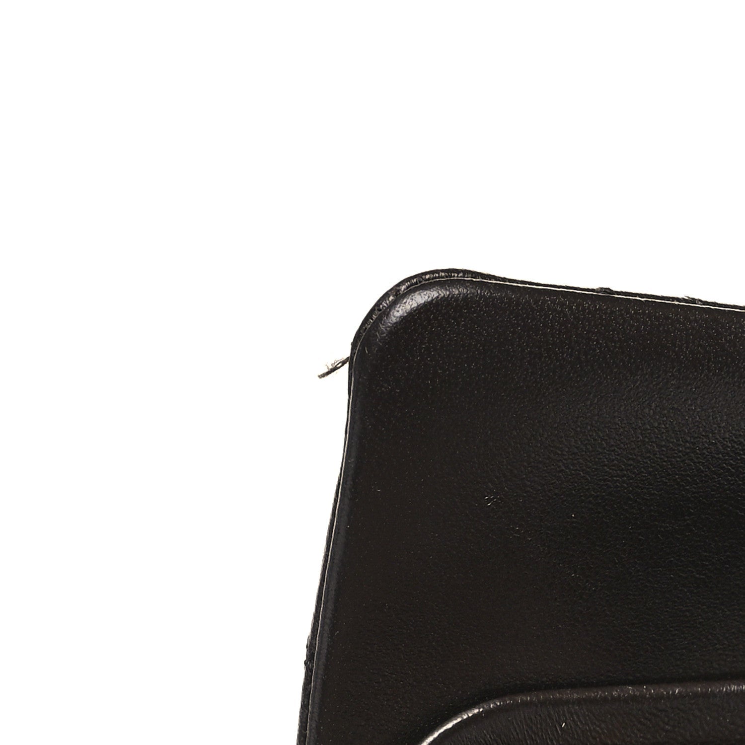 Lambskin Quilted Medium Double Flap Dark Brown
