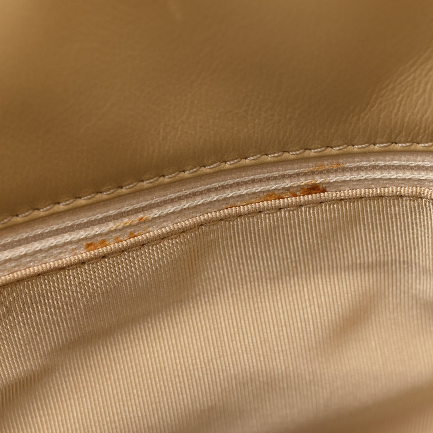 Calfskin CC Tote Beige