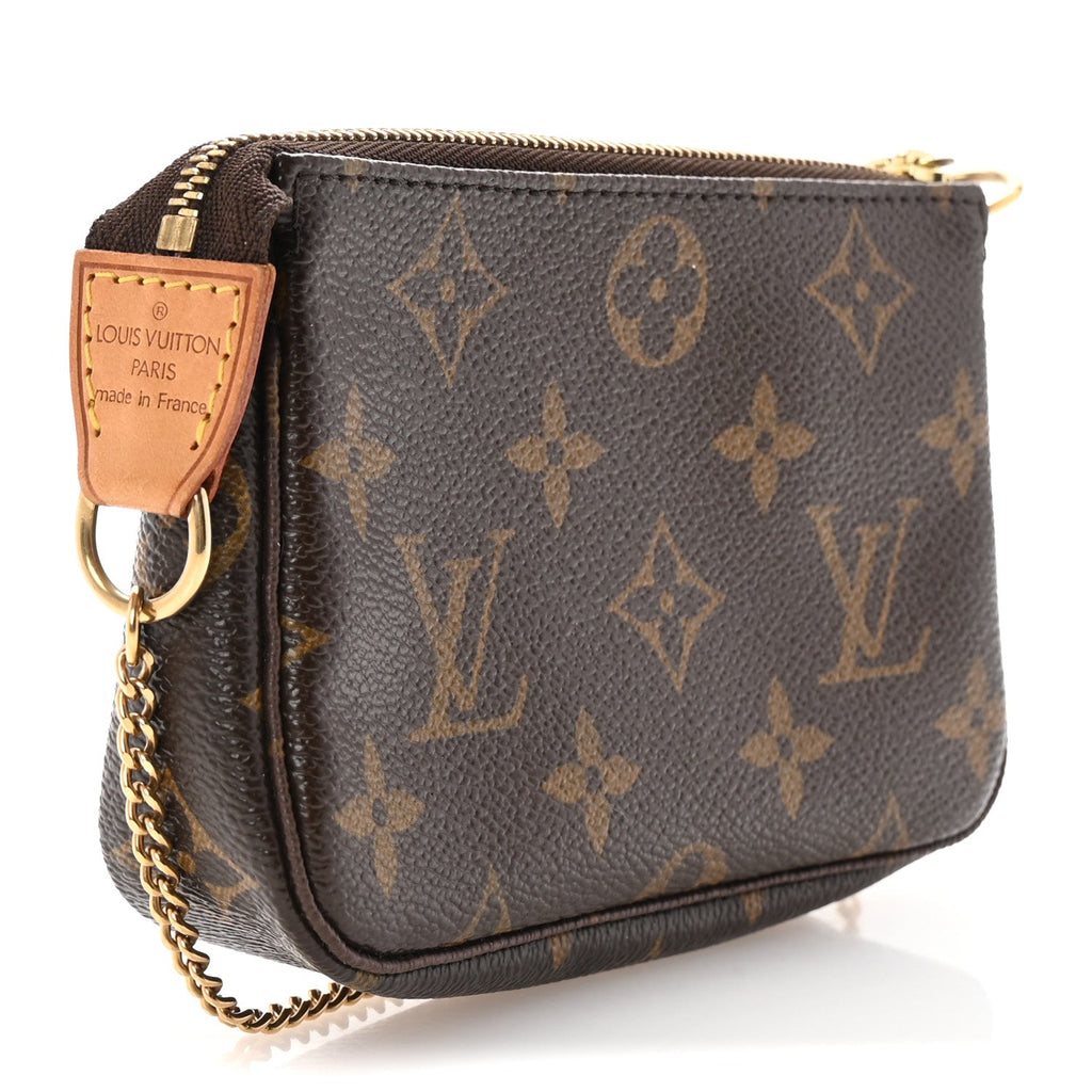 Monogram Complice Trunks and Bags Mini Pochette Accessories Beige