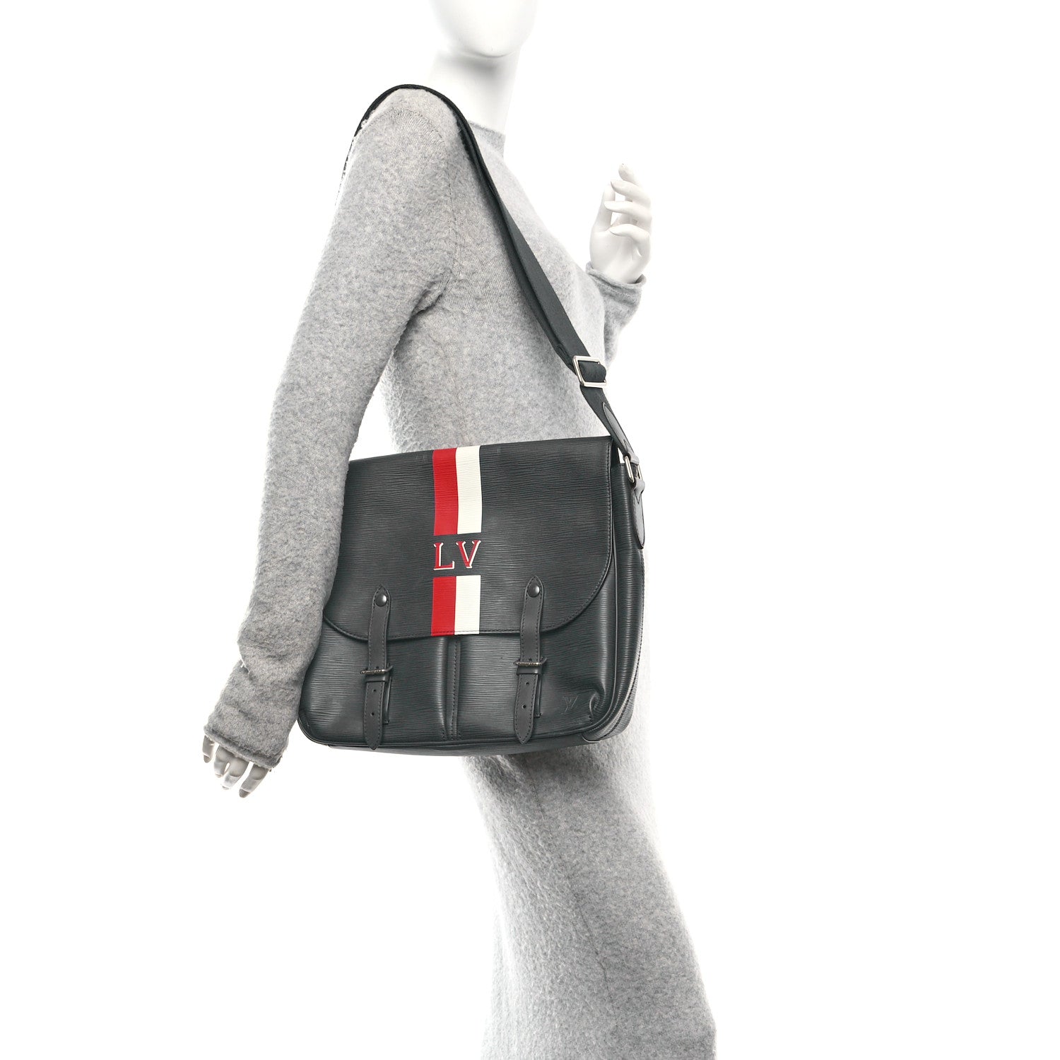 Epi Christopher Messenger Navy Stripes