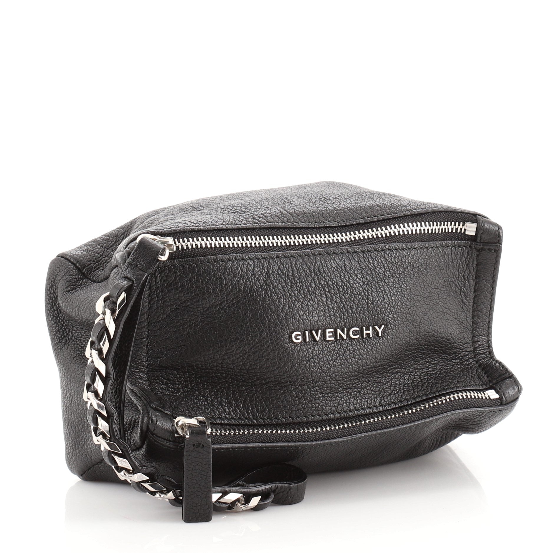Pandora Wristlet Clutch Leather