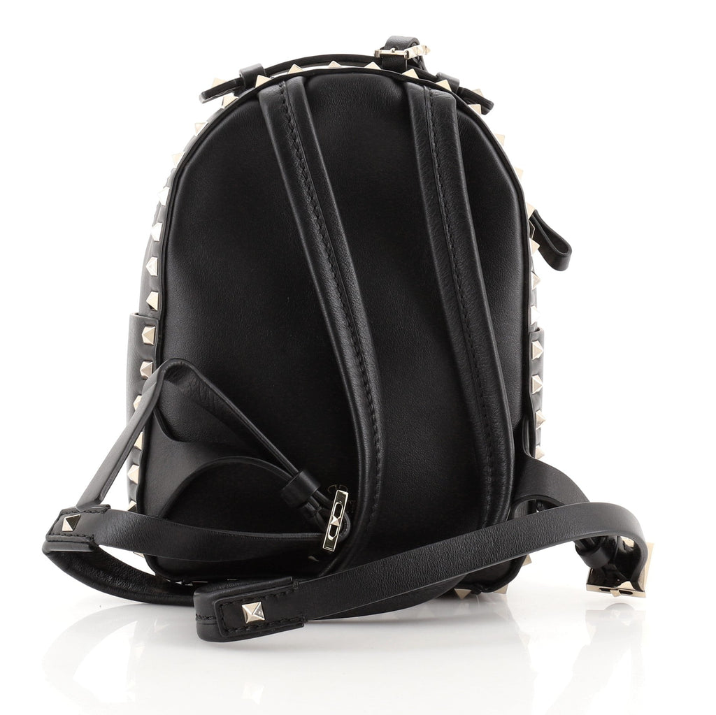 Rockstud Backpack Leather Mini