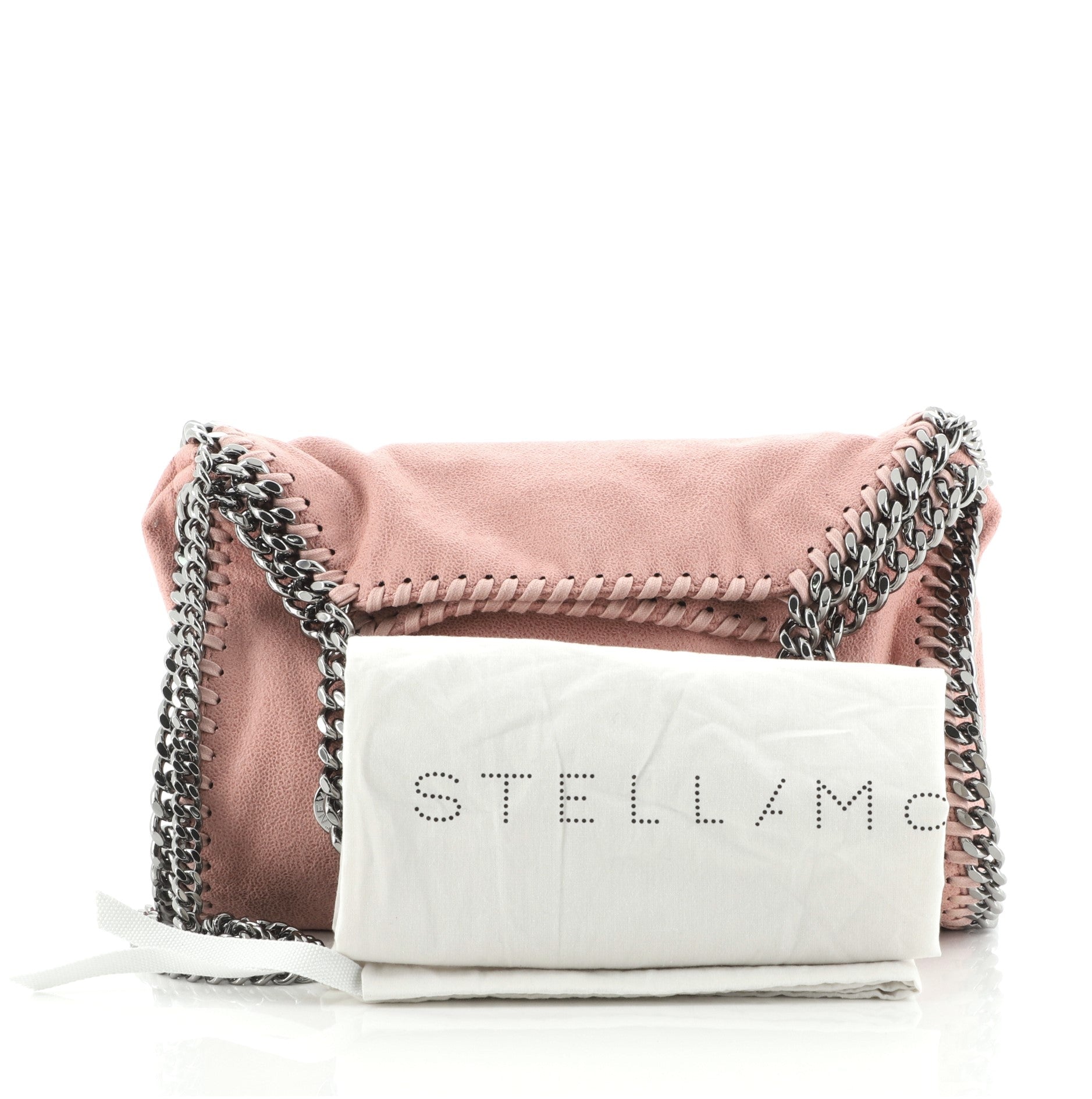 Falabella Fold Over Crossbody Bag Shaggy Deer Mini