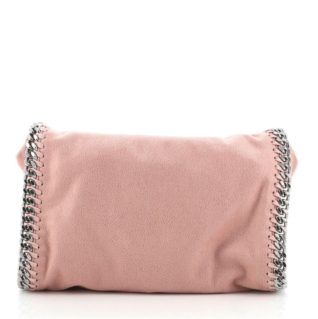 Falabella Fold Over Crossbody Bag Shaggy Deer Mini