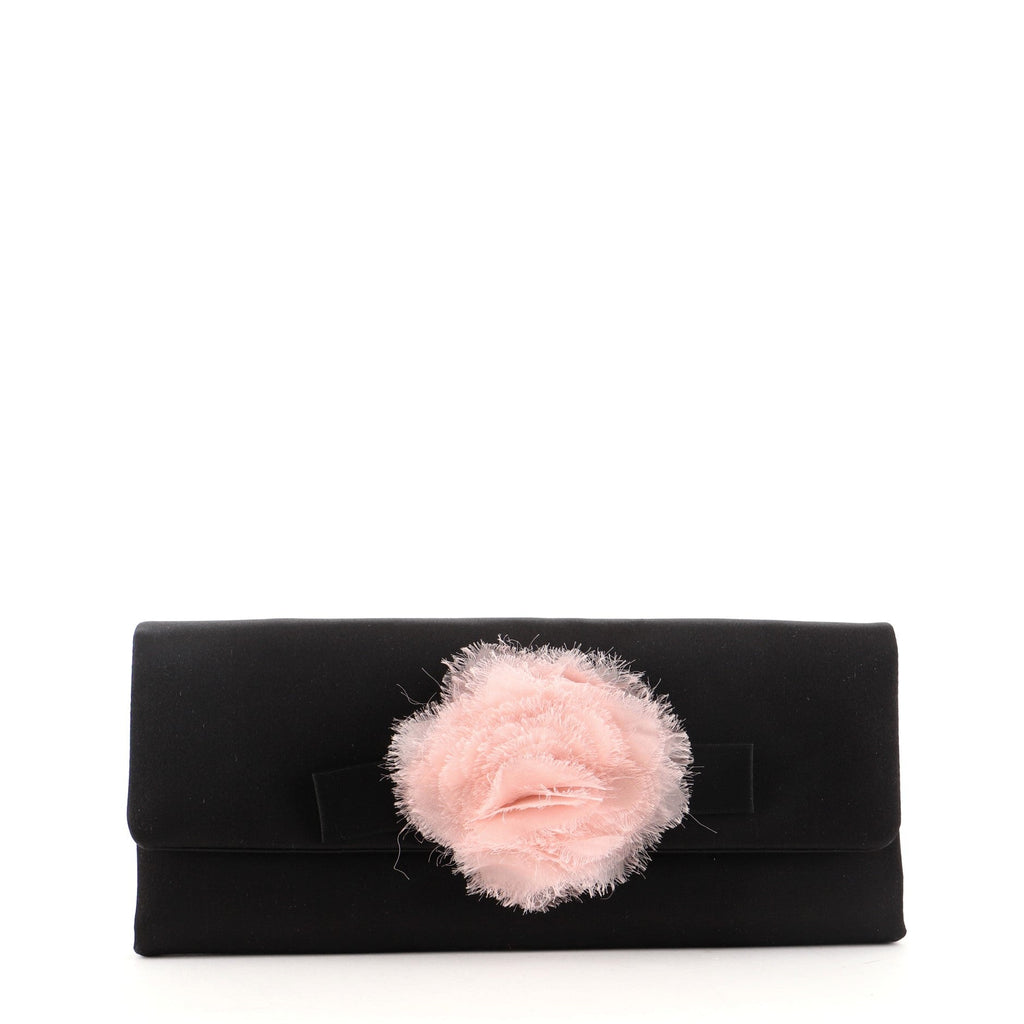 Camellia Clutch Satin
