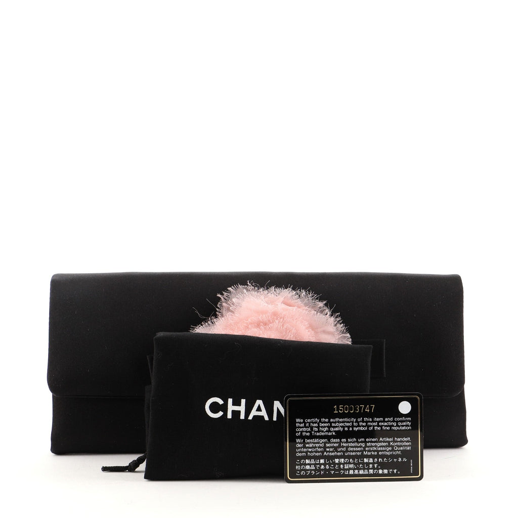 Camellia Clutch Satin