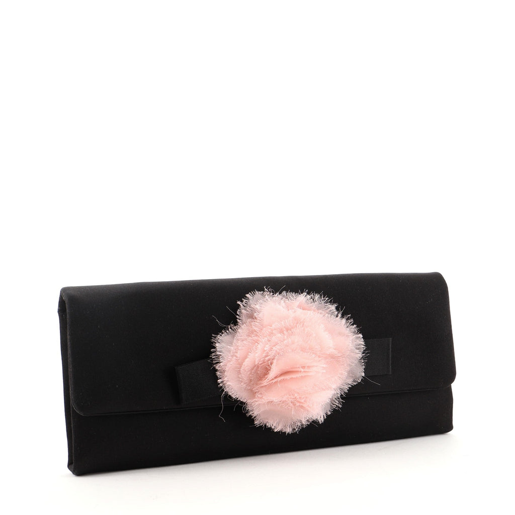 Camellia Clutch Satin