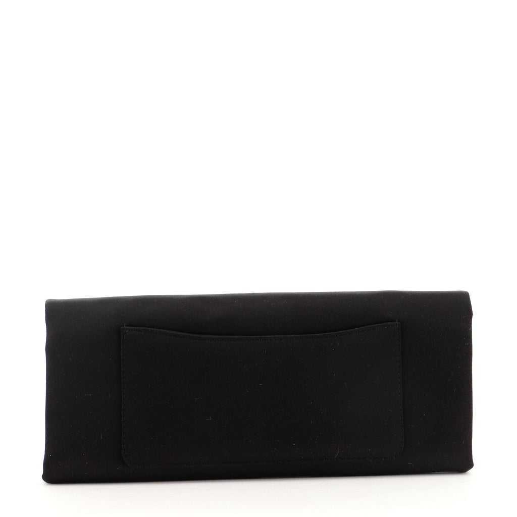Camellia Clutch Satin