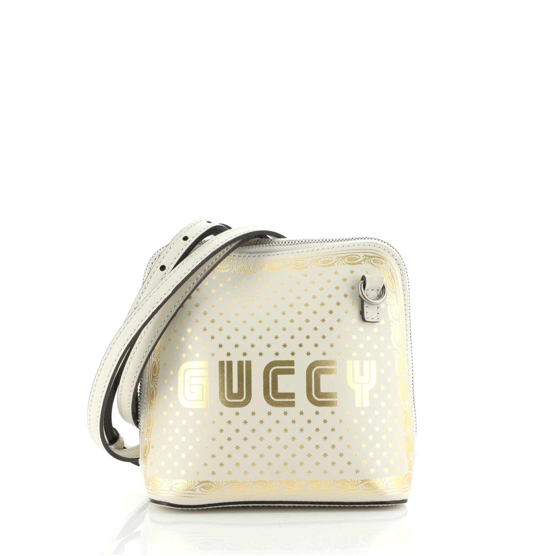 Dome Crossbody Bag Limited Edition Printed Leather Mini