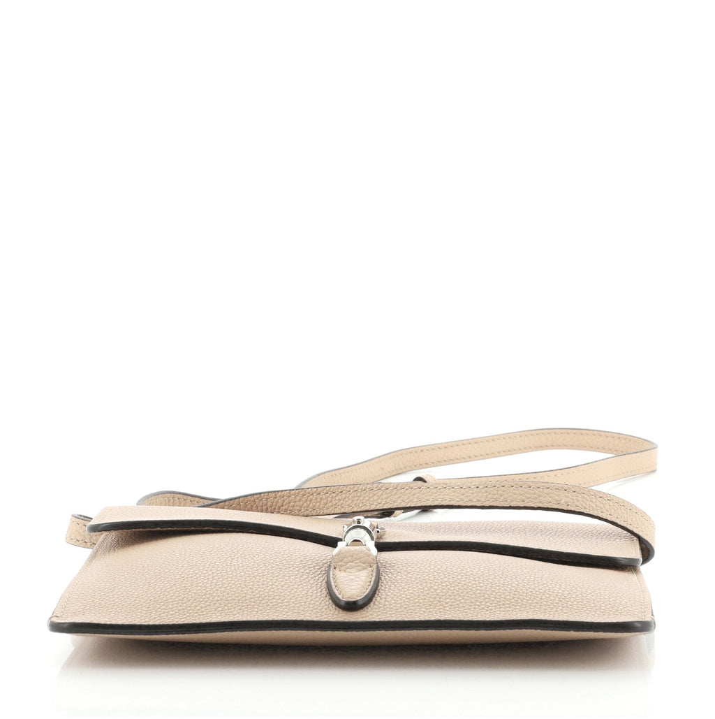 Jackie Soft Convertible Clutch Leather Mini