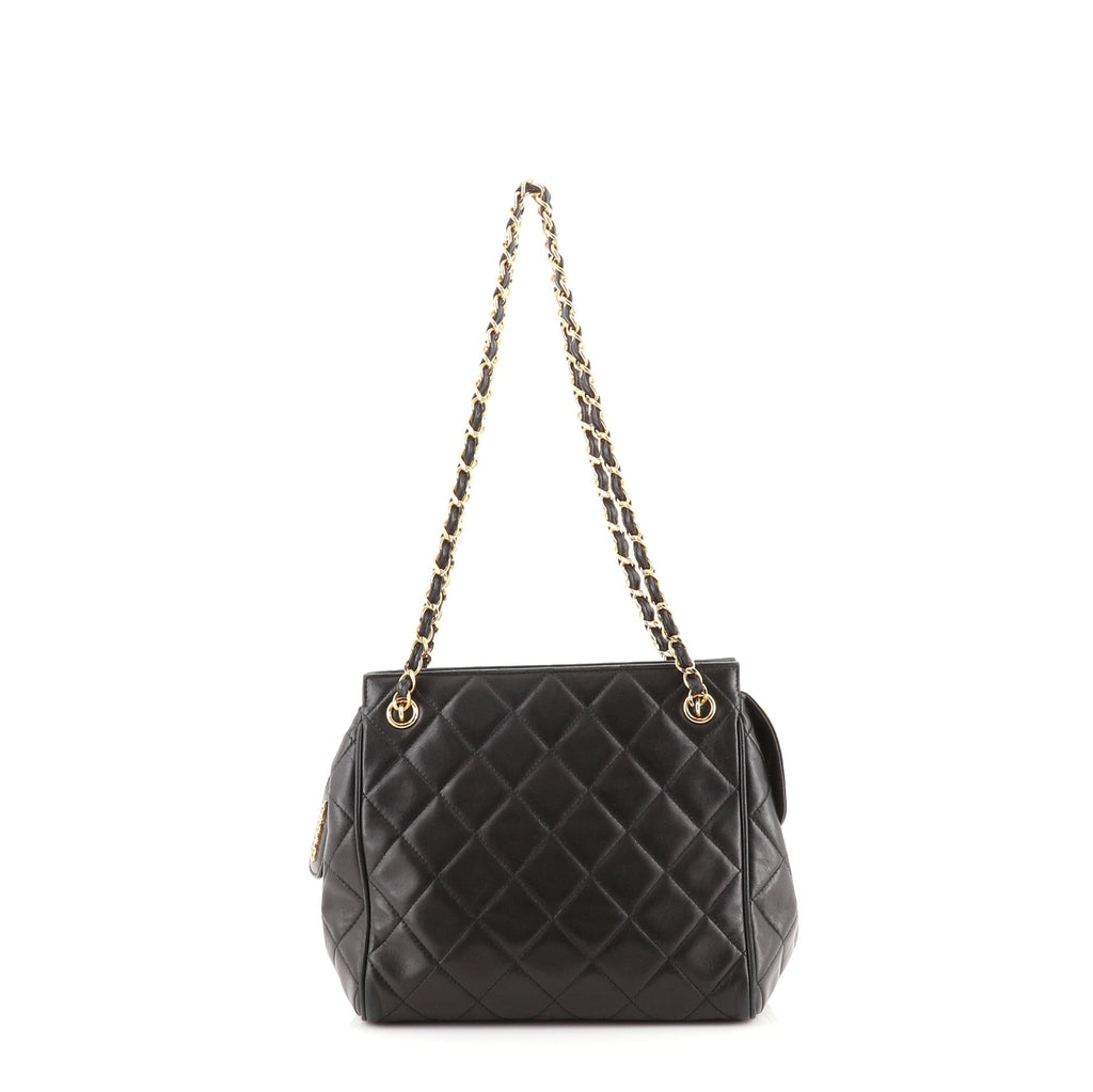 Vintage Chain Tote Quilted Lambskin Mini