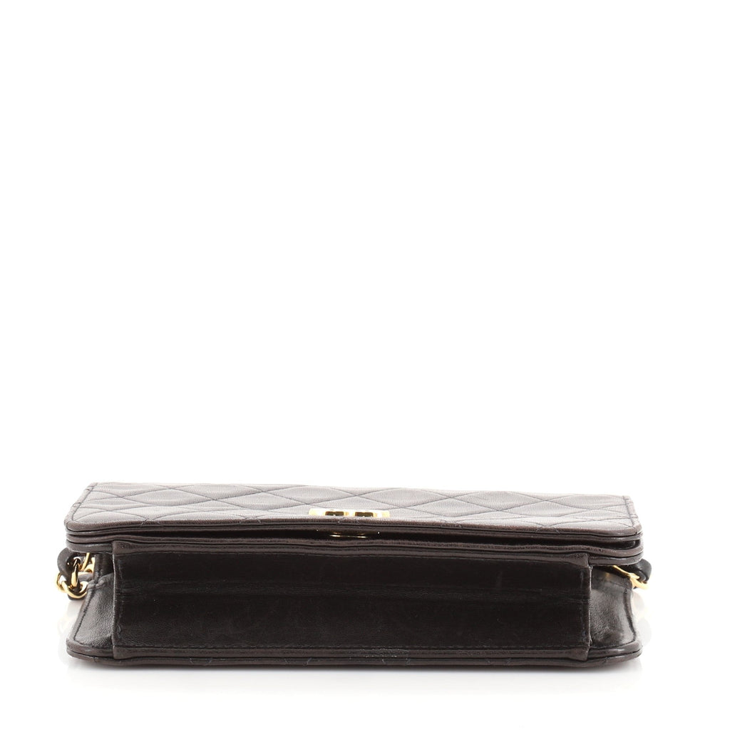 Vintage Full Flap Bag Quilted Lambskin Mini
