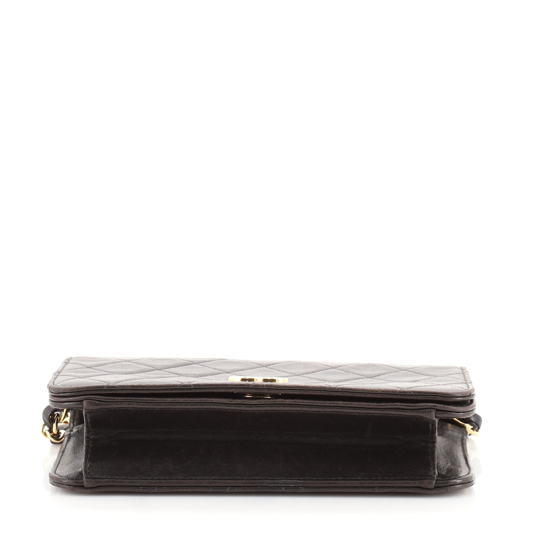 Vintage Full Flap Bag Quilted Lambskin Mini