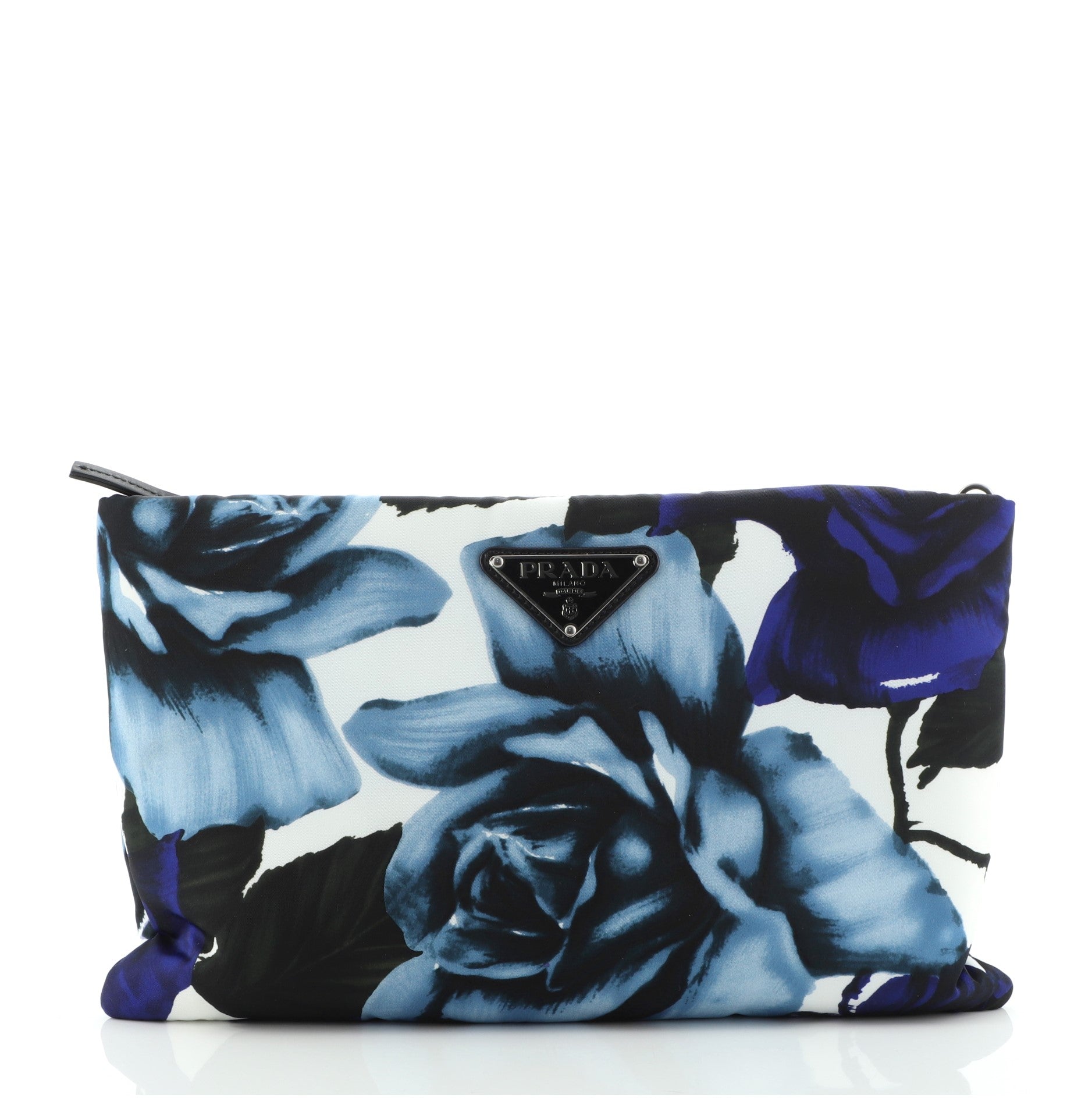 Padded Chain Clutch	 Printed Tessuto Medium