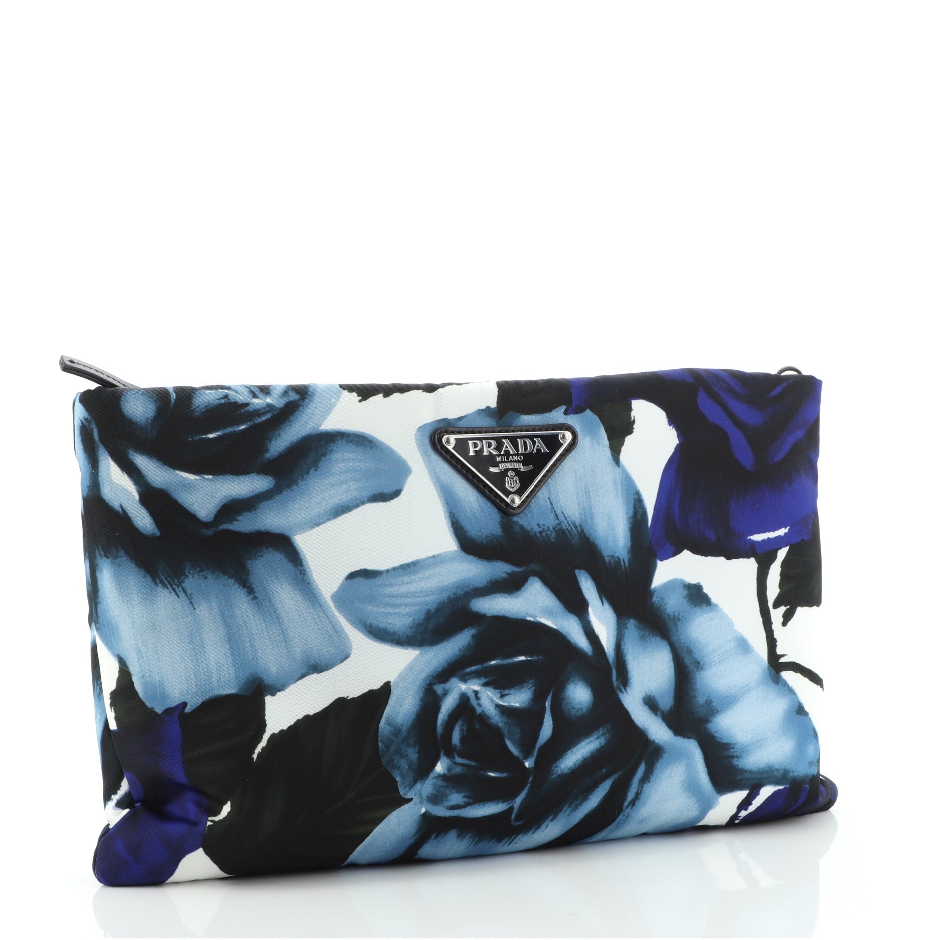 Padded Chain Clutch	 Printed Tessuto Medium