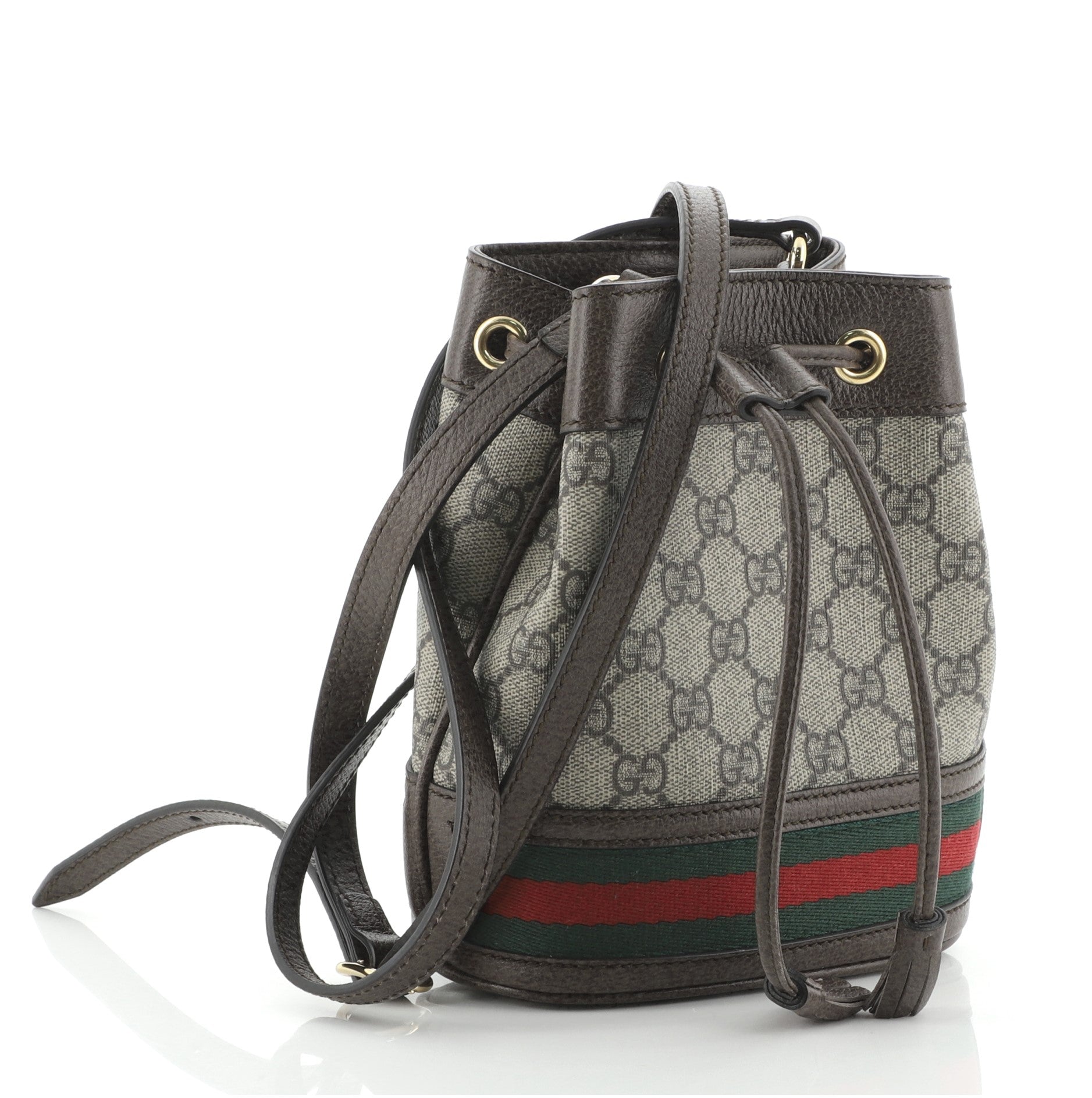 Ophidia Bucket Bag GG Coated Canvas Mini