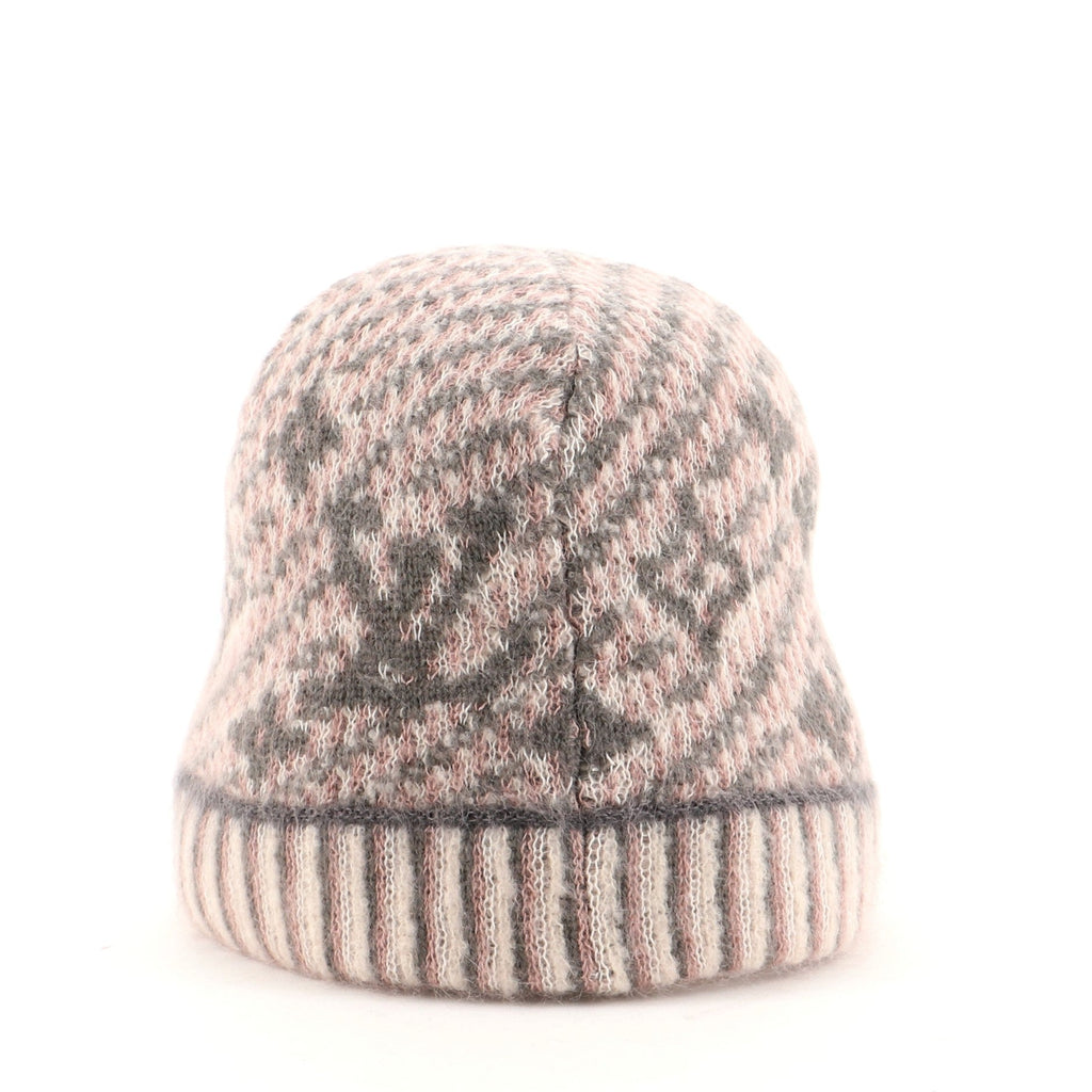 Monogram Beanie Wool Blend XS
