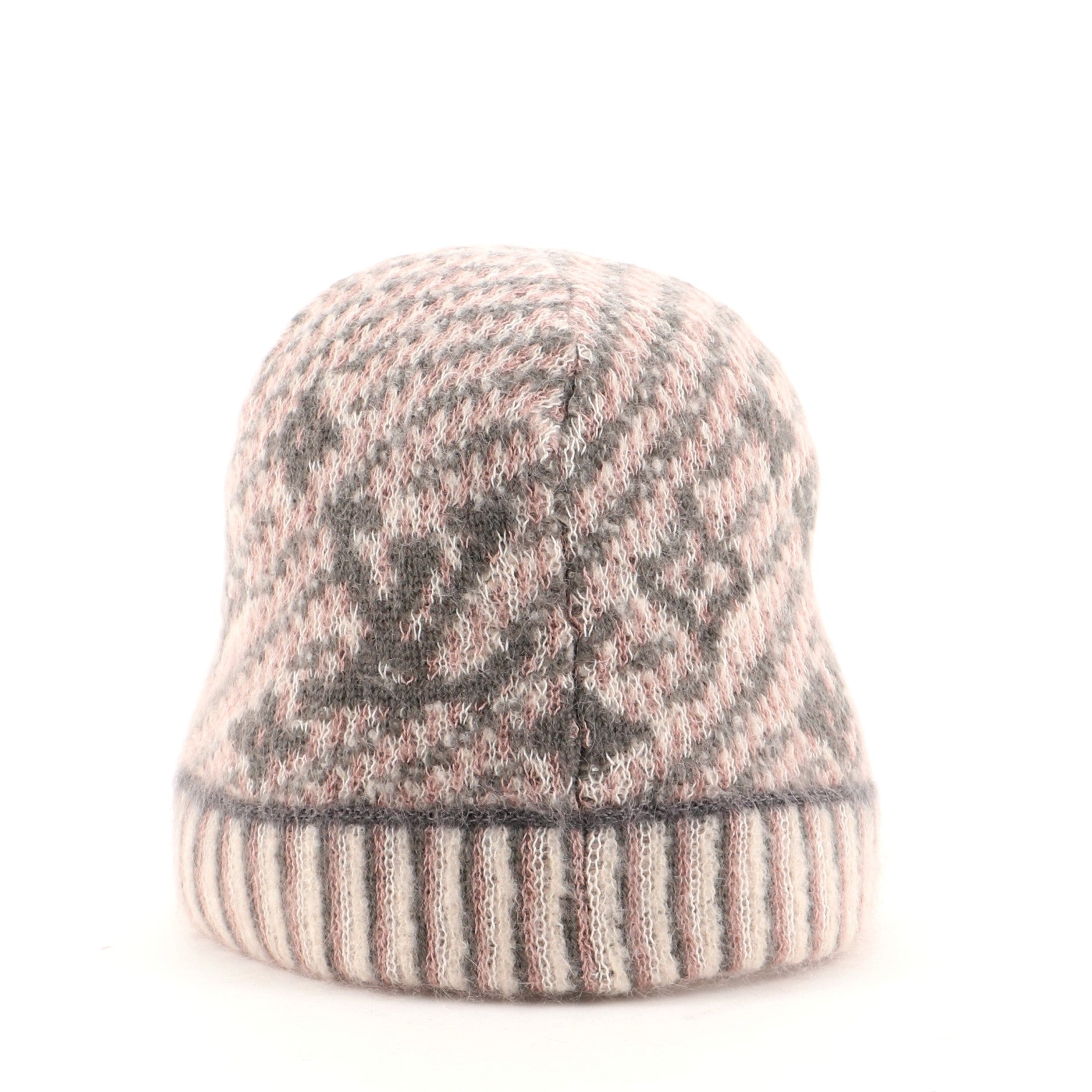 Monogram Beanie Wool Blend XS