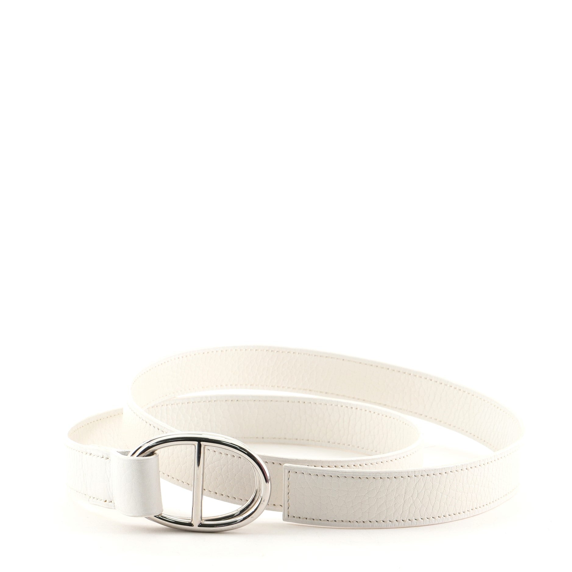 Double Ring Chain D'ancre Belt Leather 80