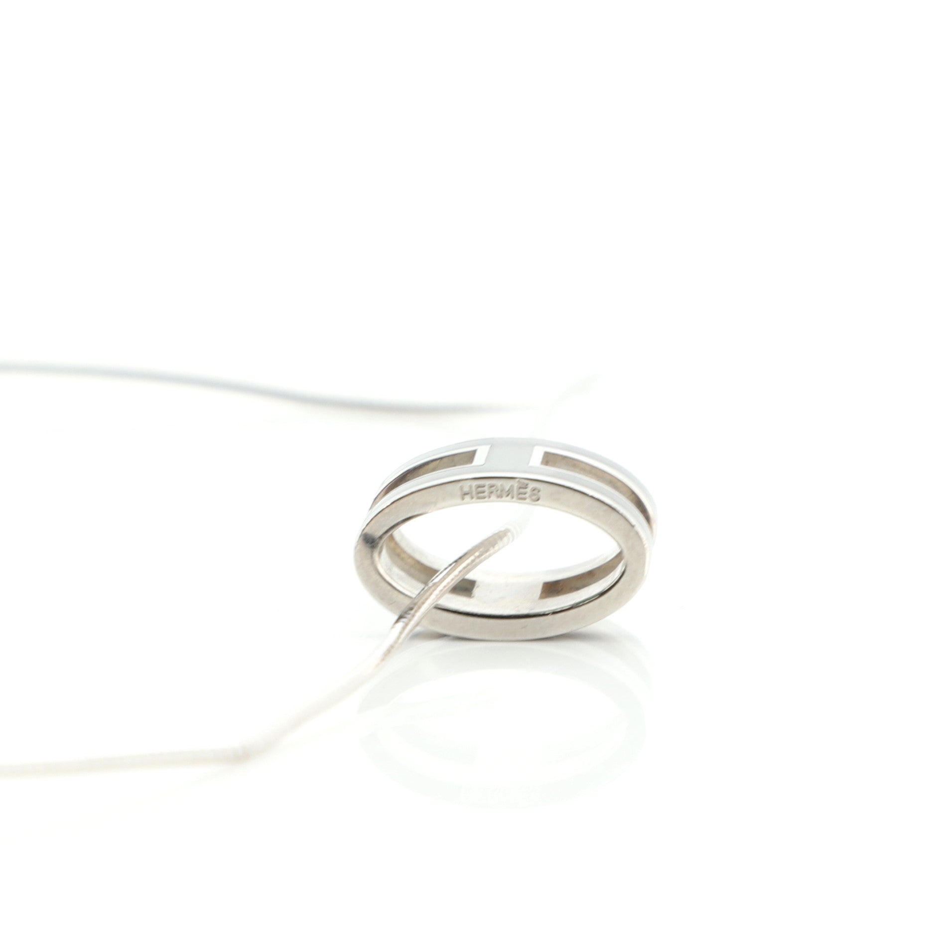 Pop H Necklace Metal and Enamel