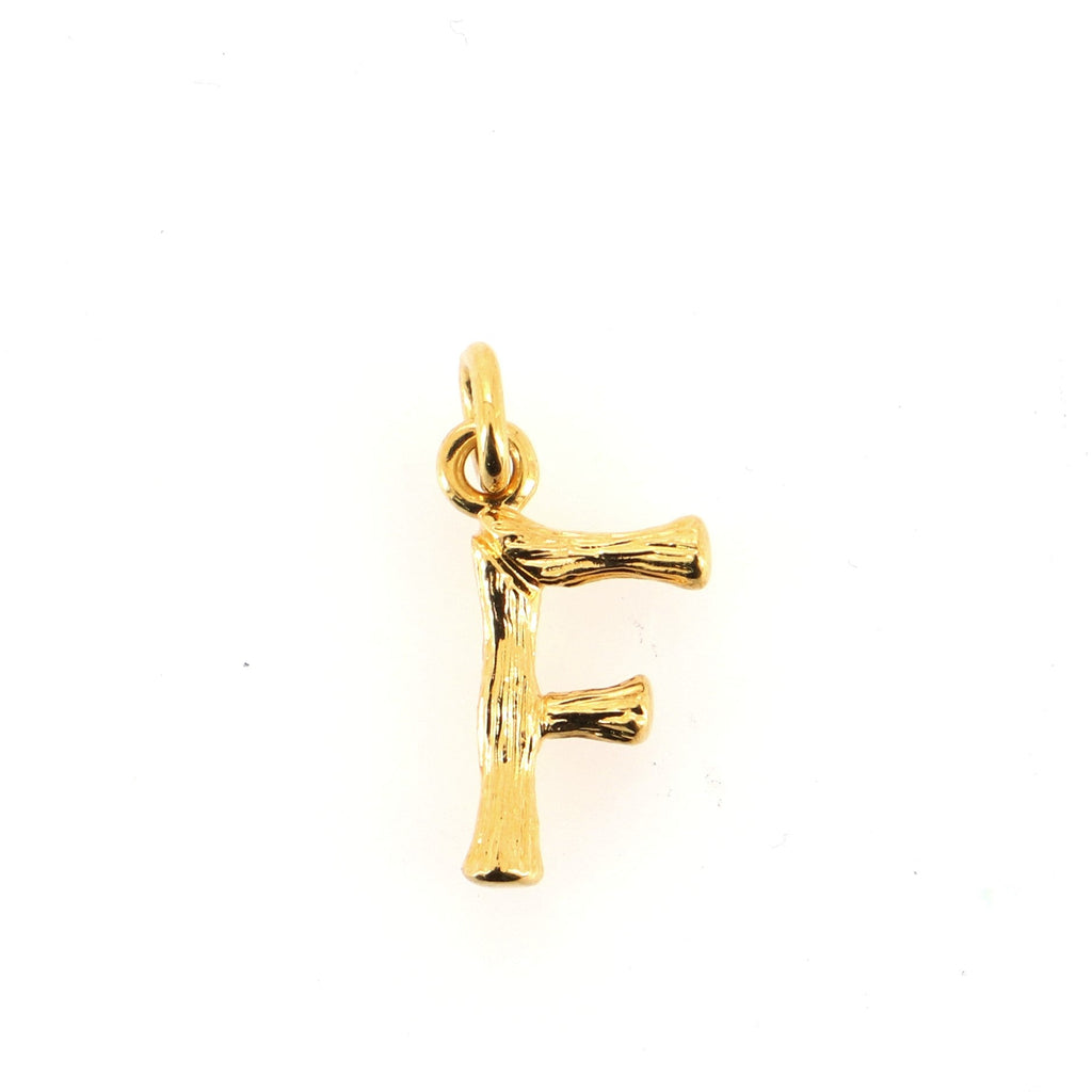 Alphabet Pendant Necklace Metal Mini