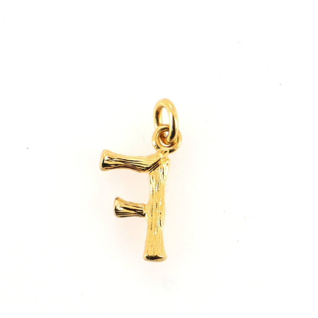 Alphabet Pendant Necklace Metal Mini