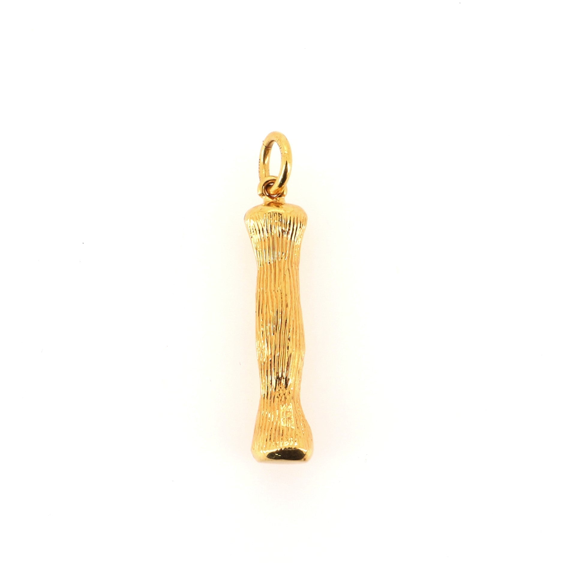 Alphabet Pendant Necklace Metal Large