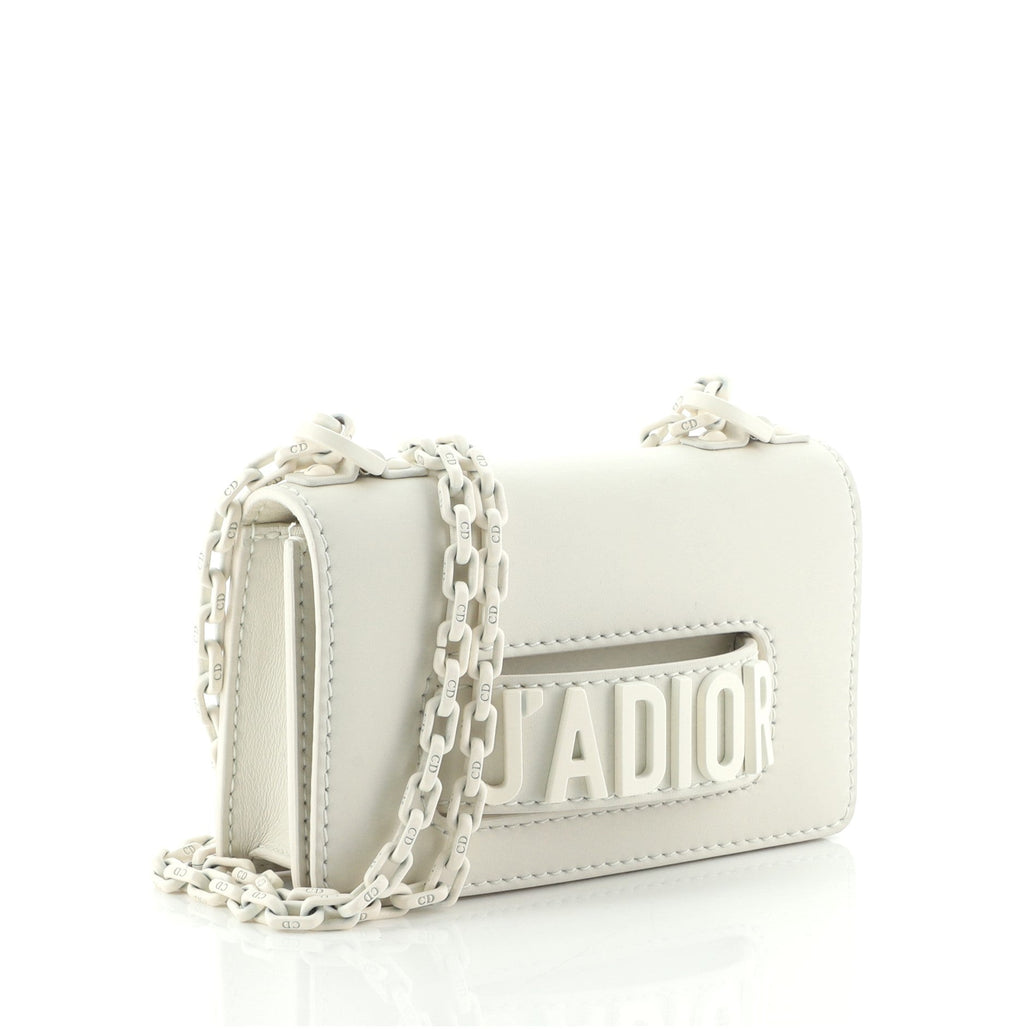 Ultra Matte J'Adior Flap Bag Matte Calfskin Mini