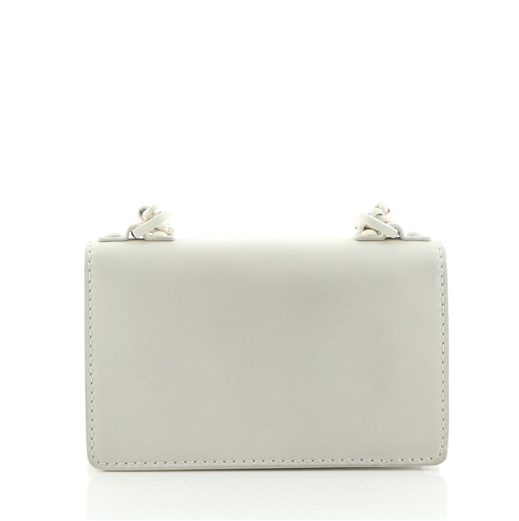 Ultra Matte J'Adior Flap Bag Matte Calfskin Mini