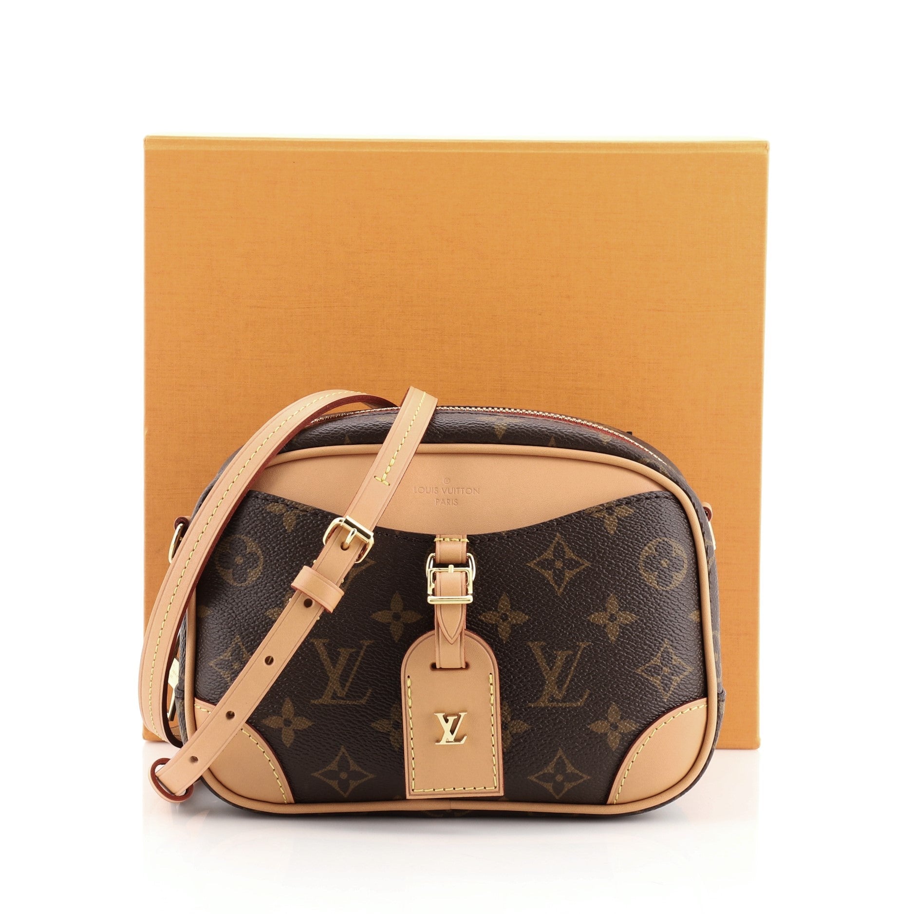 Deauville Handbag Monogram Canvas Mini