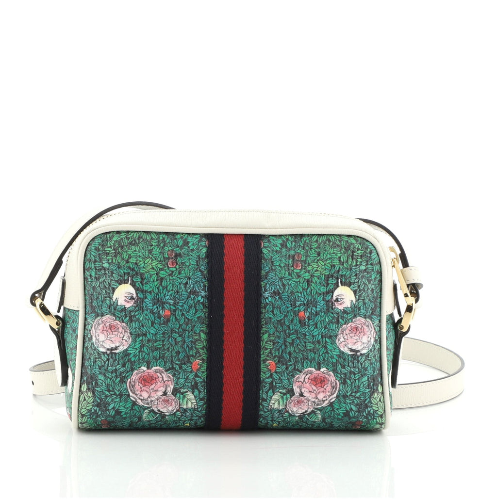 Ophidia Shoulder Bag Limited Edition Printed Coated Canvas Mini