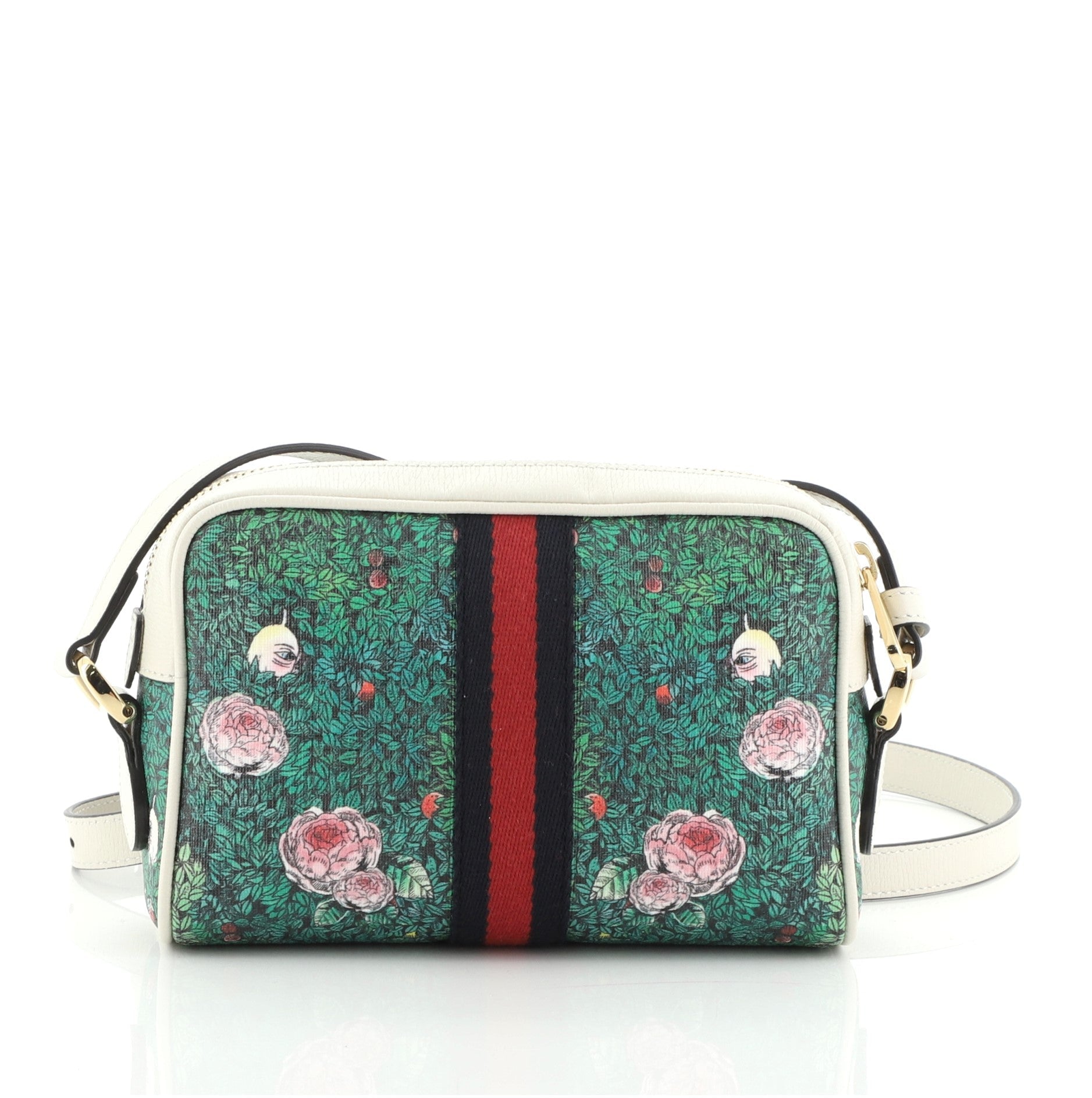 Ophidia Shoulder Bag Limited Edition Printed Coated Canvas Mini