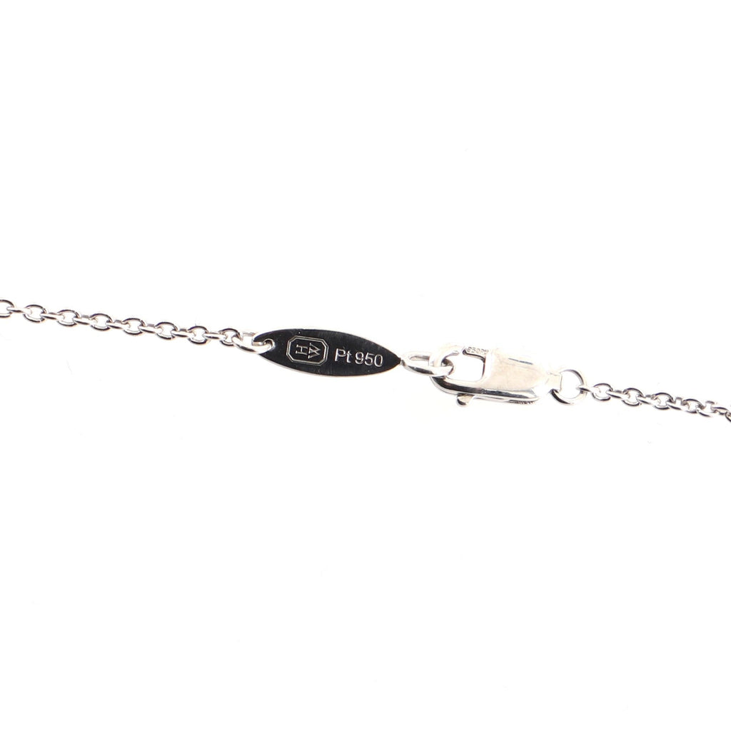 Madonna Cross Pendant Necklace Platinum with Diamonds 1.55CTS. TW.