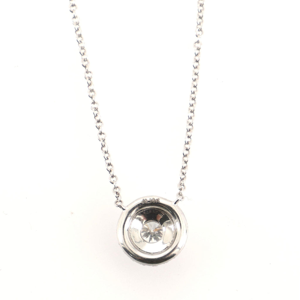 Soleste Pendant Necklace Platinum with Diamonds