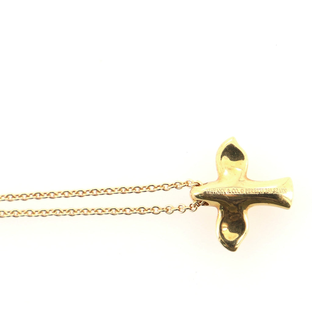 Elsa Peretti Dove Pendant Necklace 18K Yellow Gold