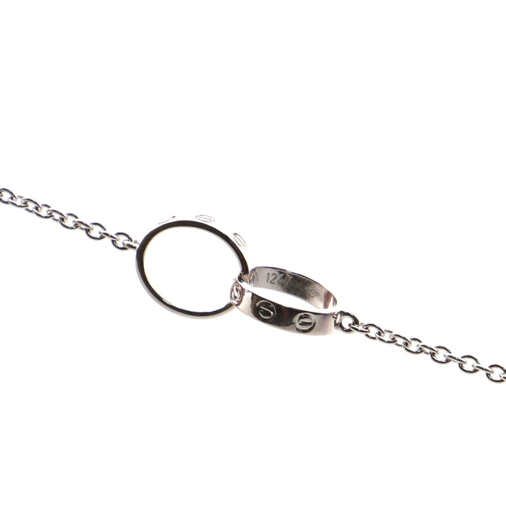 LOVE Pendant Necklace 18K White Gold