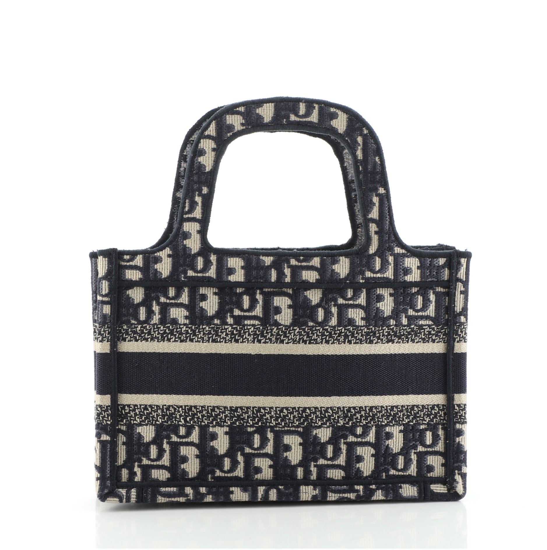 Book Tote Oblique Canvas Mini