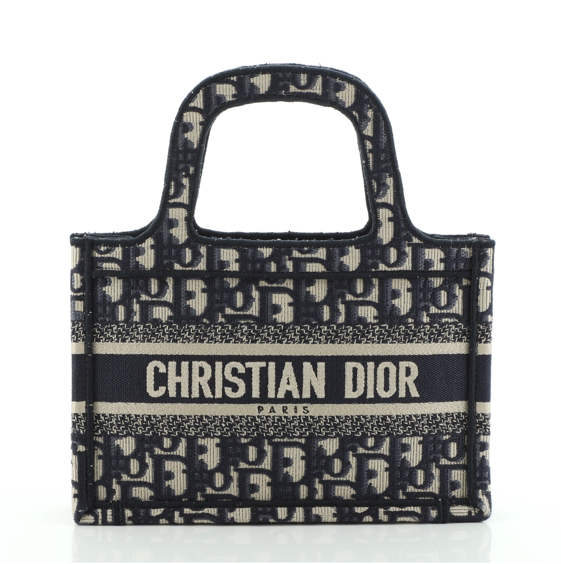 Book Tote Oblique Canvas Mini