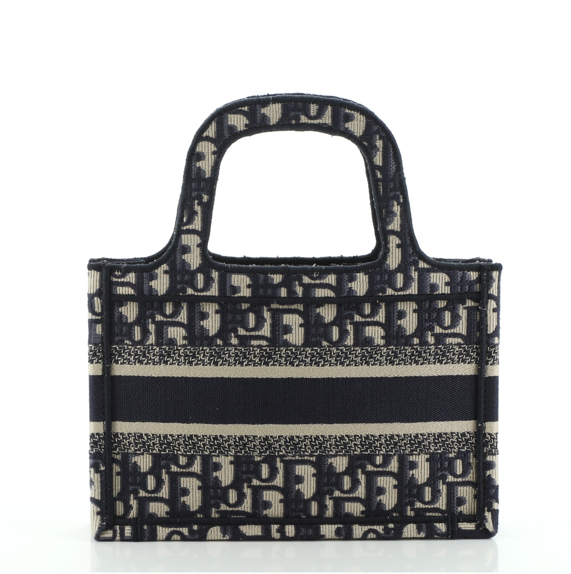 Book Tote Oblique Canvas Mini