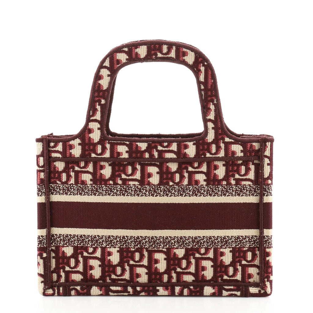 Book Tote Oblique Canvas Mini