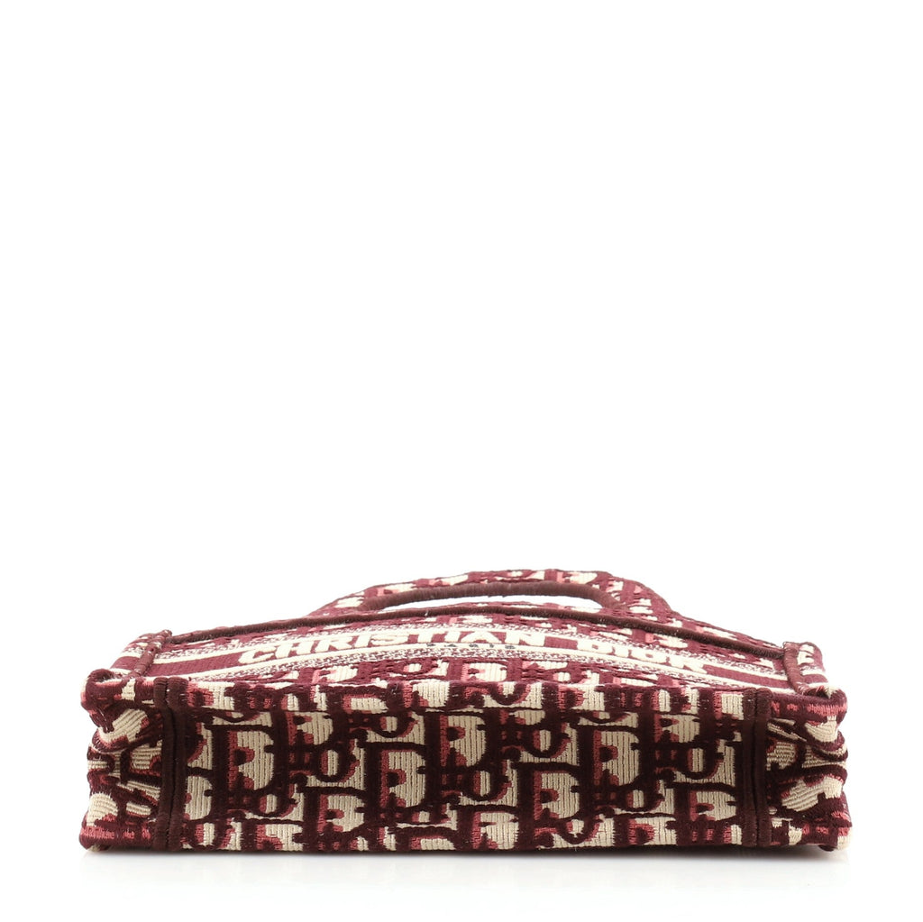Book Tote Oblique Canvas Mini