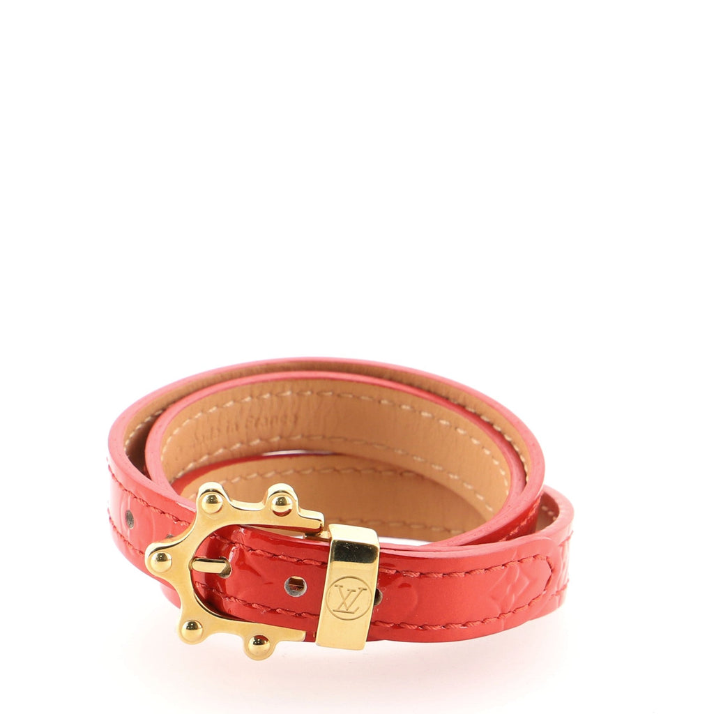 Triple Tour Bracelet Monogram Vernis