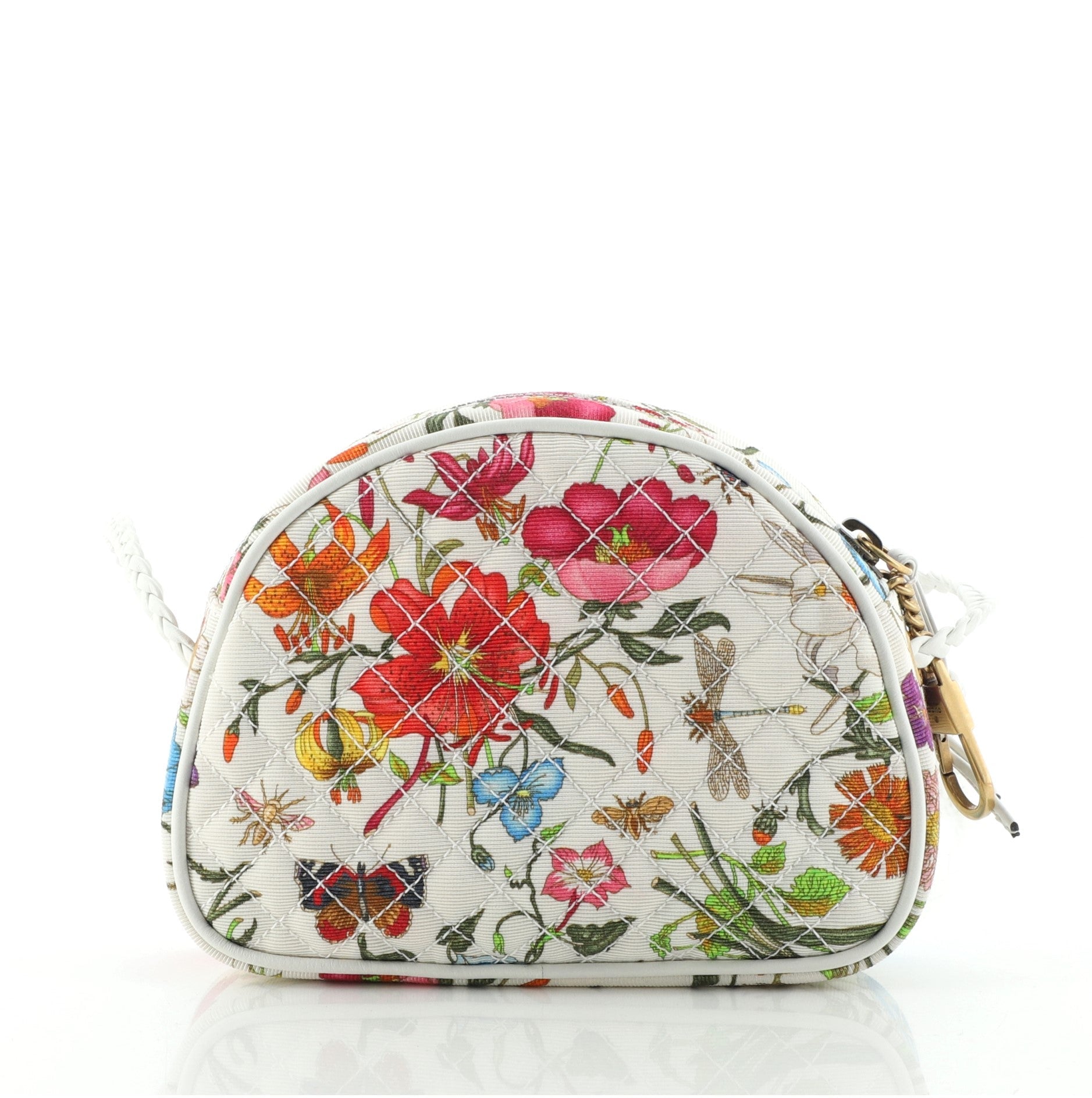 Trapuntata Camera Shoulder Bag Quilted Flora Canvas	 Mini
