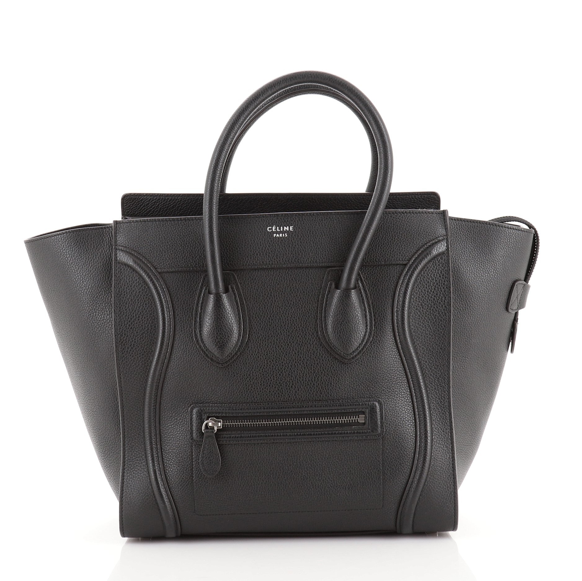 Luggage Bag Grainy Leather Mini