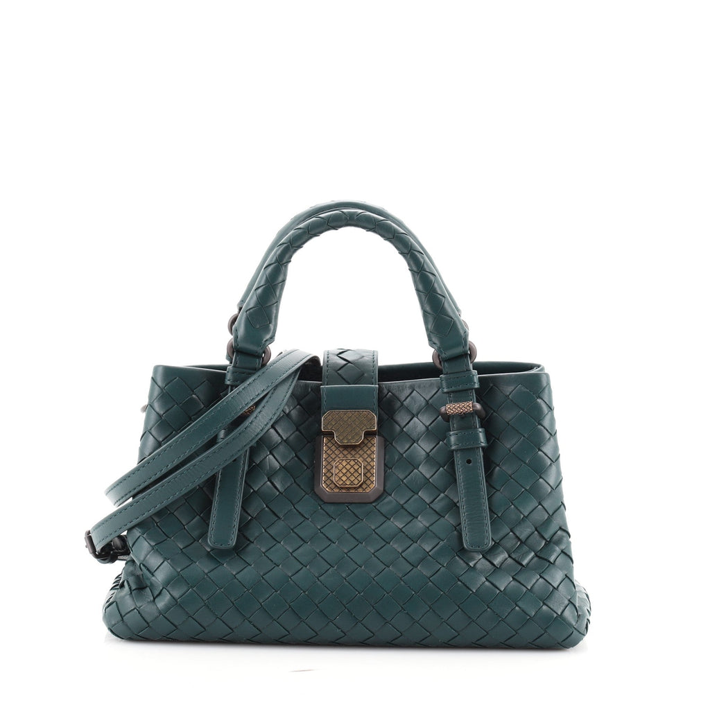 Roma Bag Intrecciato Nappa Mini