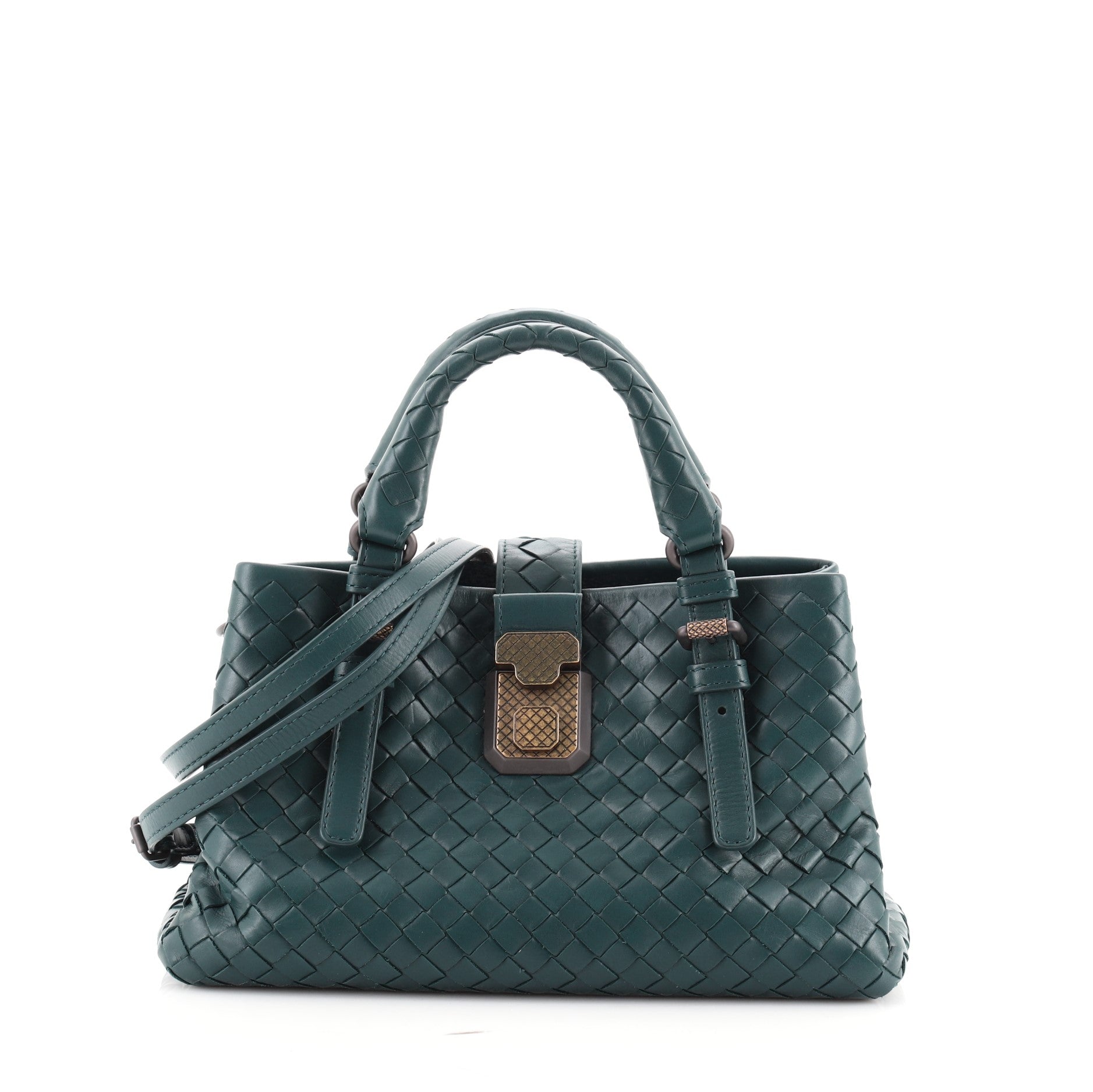 Roma Bag Intrecciato Nappa Mini