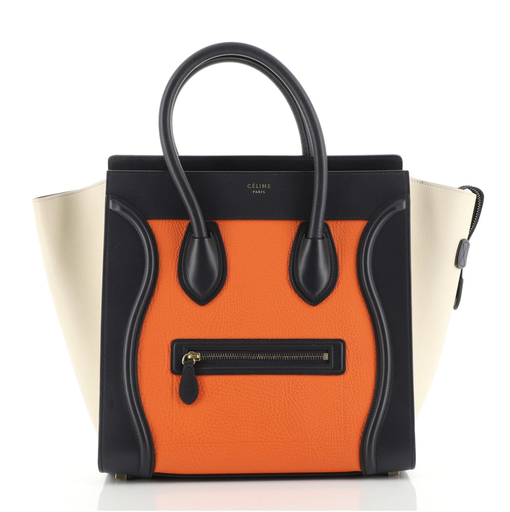 Luggage Bag Grainy Leather Mini