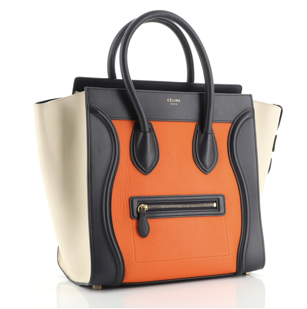 Luggage Bag Grainy Leather Mini
