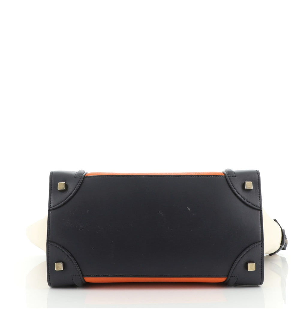 Luggage Bag Grainy Leather Mini