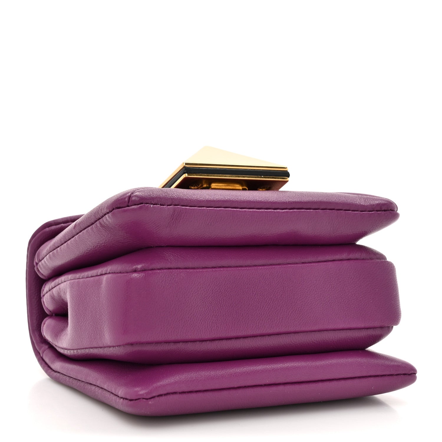 Nappa Micro One Stud Chain Bag Prune